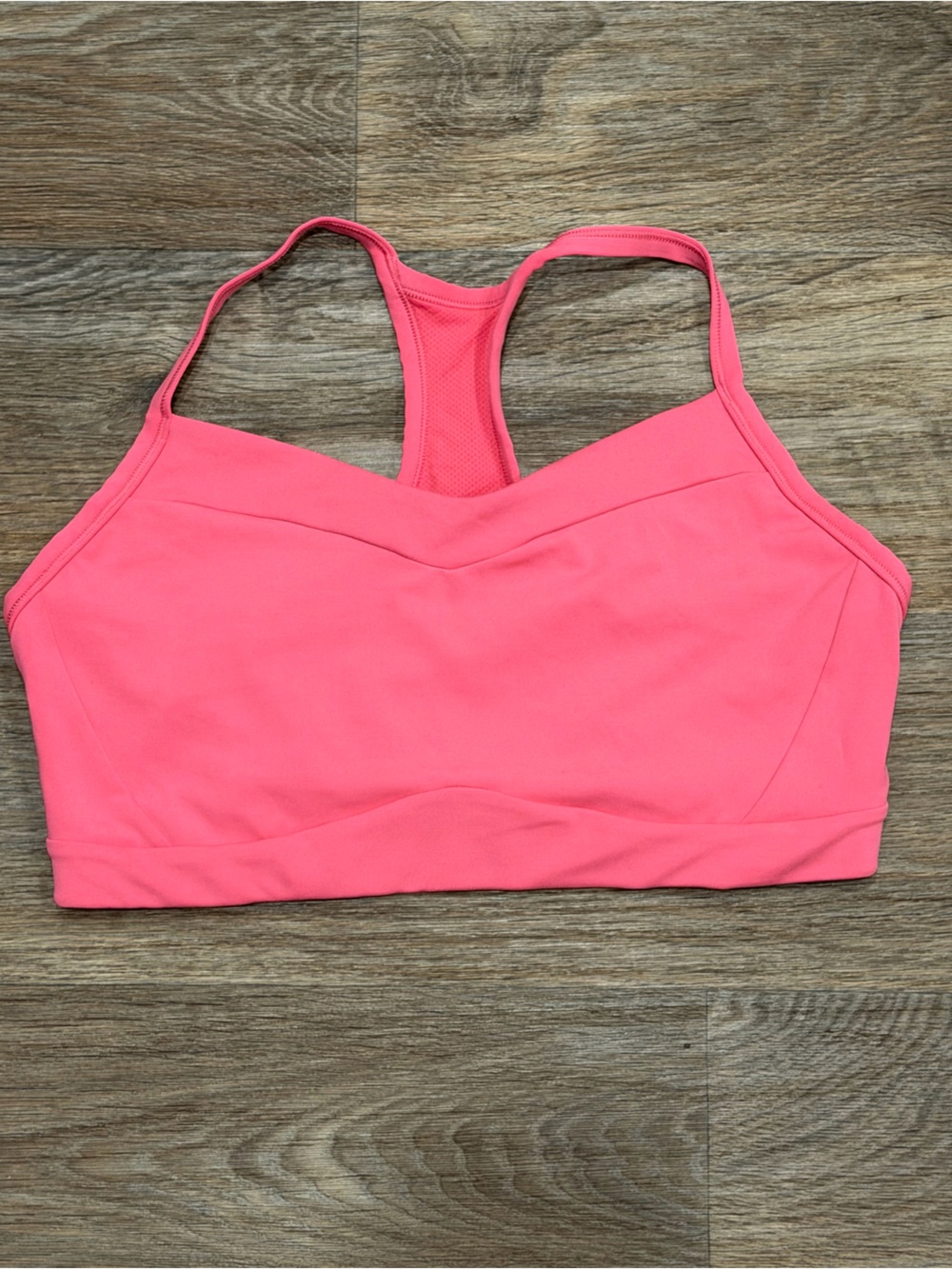Athleta Coral Pink Sports Bra Bralette